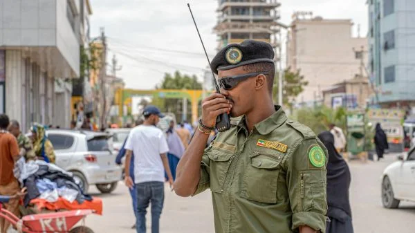 Könnte bald enger mit Israel zusammenarbeiten: Militärpolizist in Hargeisa, der Hauptstadt von Somaliland.