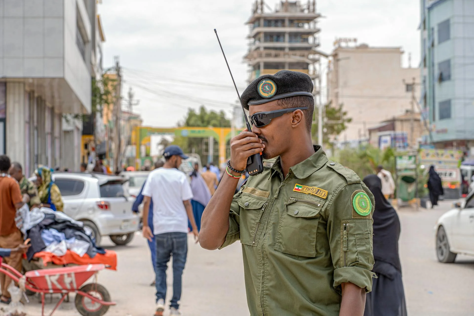 Könnte bald enger mit Israel zusammenarbeiten: Militärpolizist in Hargeisa, der Hauptstadt von Somaliland.