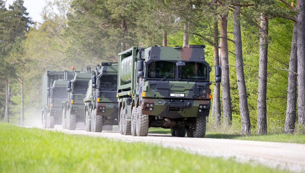 Aufgrund seiner zentralen Lage in Europa ist Deutschland sowohl Transitnation als auch logistische Drehscheibe in Bezug die kollektive Verteidigung. Rheinmetall wird in Zukunft einen Teil dieser notwendigen Logistik erbringen.