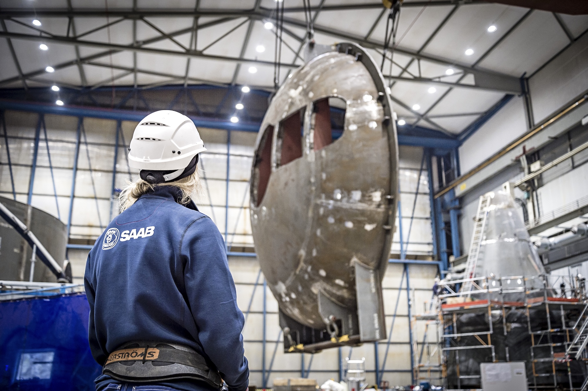 U-Boot-Bau: Produktion von U-Booten bei Saab in Karlskrona.