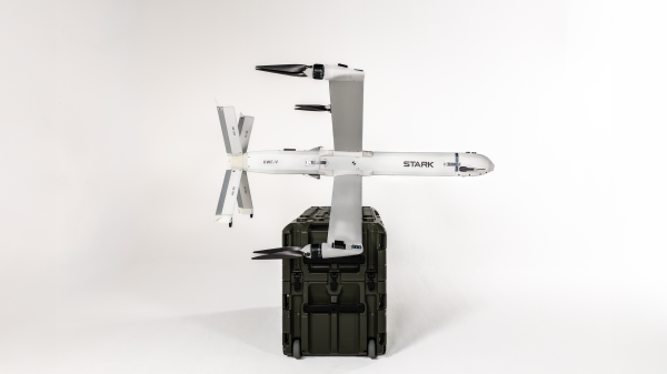 Die Virtus von Stark könnte bald bei der Bundeswehr als Loitering Munition eingeführt werden.