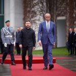 Heute war der ukrainische Präsident Wolodymyr Selenskyj zu Regierungskonsultationen beim deutschen Bundeskanzler Friedrich Merz in Berlin zu Gast